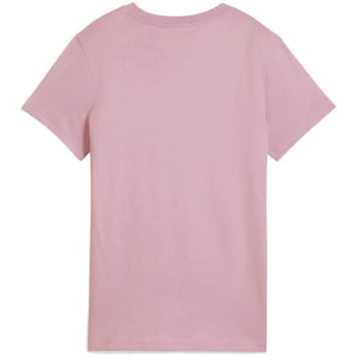 Puma Ess N1 Logo T-shirt Met Korte Mouwen Roze S Vrouw