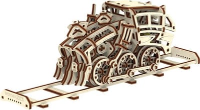 3D Houten Puzzel, Wooden City, Dream Express, WR338, 30x8,5x10,4cm