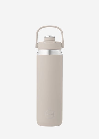 AYA&IDA - Sports Bottle - Drinkfles - Thermosfles - waterfles - RVS - 700 ml - Cream Beige