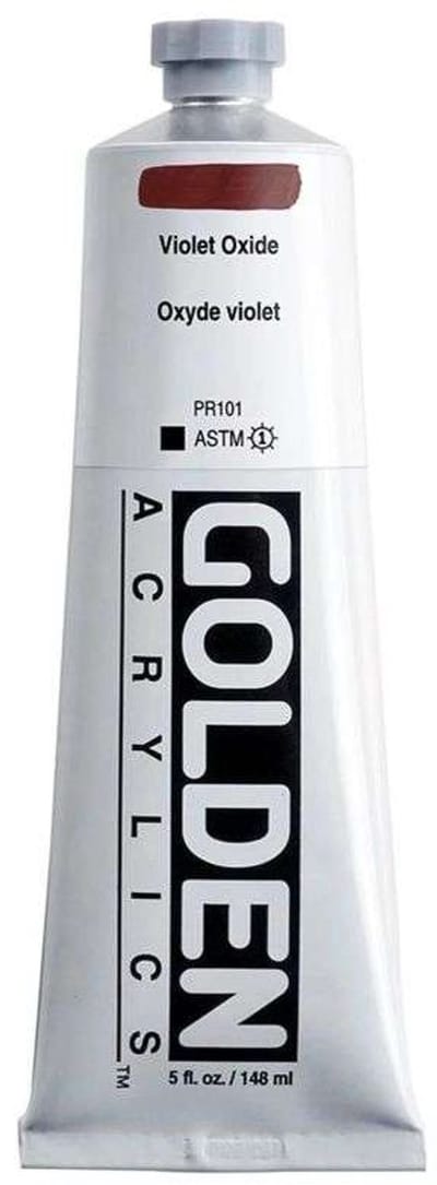 Golden Heavy Body Acrylverf Oxydviolet 148 ml