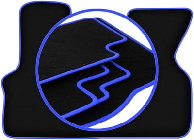 CARLUX-BLUE automatten voor: Volkswagen Transporter T4 bestelwagen (1992-2003)