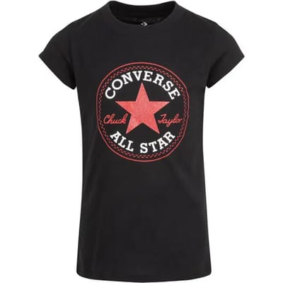 T-shirt voor babymeisjes Converse CNVG Timeless Chuck Patch