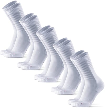 DANISH ENDURANCE Gedempte Hardloopsokken Lange Afstanden - Korte Sokken - Unisex - 5 paar - 48-51
