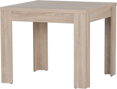 Eettafel - Klaptafel Keukentafel - Ruimtebesparend wonen - Uitschuifbaar tot 180cm - 90x90x76cm - Sonoma eiken