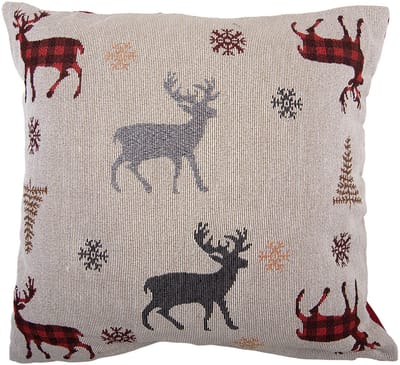 Clayre & Eef Sierkussen 44x44 cm Beige Polyester