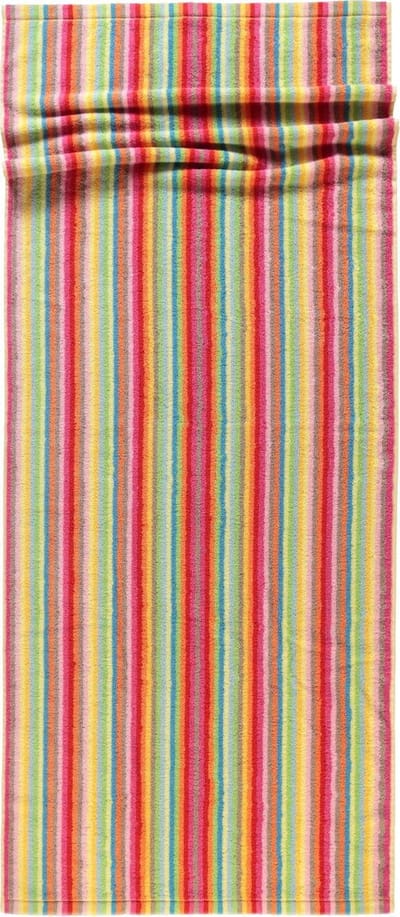 Cawo Lifestyle Streifen Saunahanddoek - Multi-24 70x180