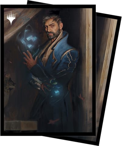 Ultra Pro - Magic - The Gathering - Murders at Karlov Manor - 100 Standard Sized Card Sleeves Pack - Alquist Proft, Master Hound (63 x 89 mm)