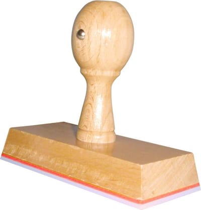 Handstempel 100x45 Mm - Stempels - Stempels volwassenen - Snelle Levering