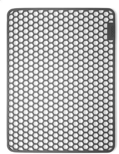 Bodo® Gootsteenmat - Rechthoekig - Onderzetter - Grijs - 30 x 40 cm