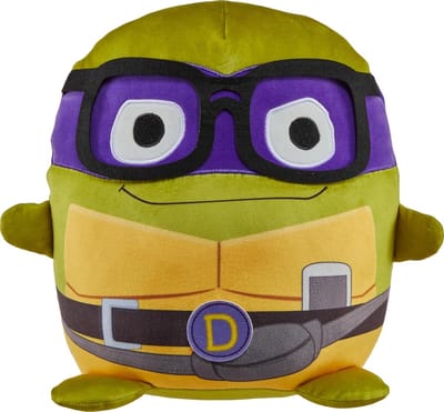 Mattel - Teenage Mutant Ninja Turtles - Mutant Mayhem - Donatello - Knuffle - Cuutopia - 14x15cm