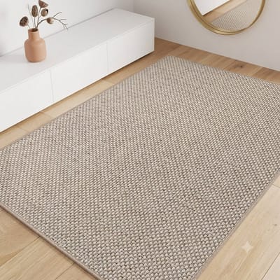Maison Elara Deurmat Binnen 60x90 cm - Absorberend Wasbaar Vuilvangmat - Antislip Dunne Entreekleed voor Voordeur, Achterdeur, Entree - Beige