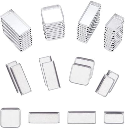 Dailygoods- Oogschaduwpan 80 Stuks - Aluminium - Compact - Hervulbare Container - Organizer - Duurzaam Materiaal - Make-up Pan