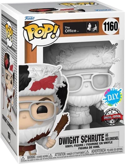 The Office Dwight dans le rôle de Belsnickel DIY Exclusivité US Pop! Vinyle