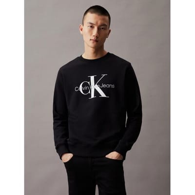 Calvin Klein monogram sweatshirt - zwart M