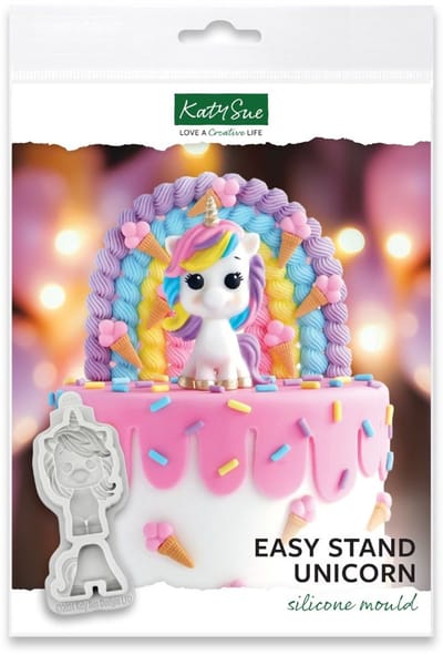 Katy Sue Siliconen Mal Easy Stand Eenhoorn
