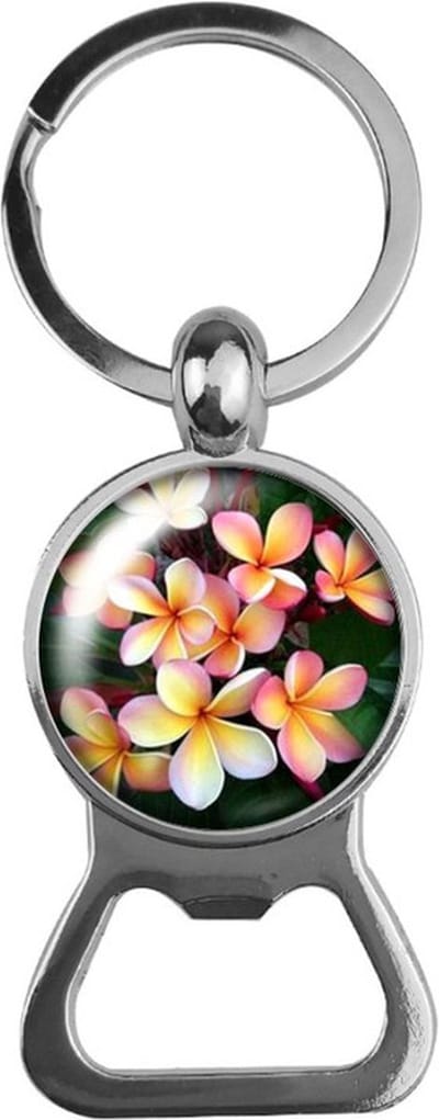 Bieropener Glas - Bloemen