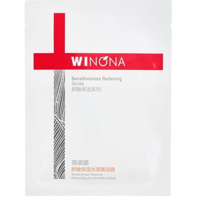 WINONA kalmerend, hydraterend en gladmakend masker voor gevoelige huid 20 ml × 6 stuks