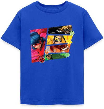 Miraculous Superhelden Ladybug Chat Noir Vesperia T-Shirt Kinderen