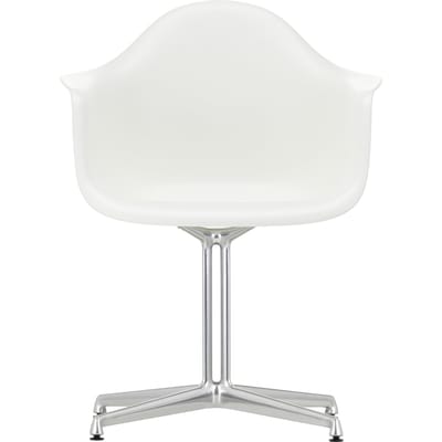 Vitra Eames Plastic Fauteuil DAL - wit