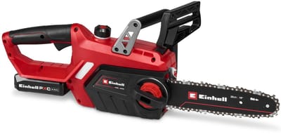 Einhell Accu Kettingzaag GE-LC 18/25-1 Li Kit - Power X-Change - 18 V/Li-ion - Zwaardlengte: 25 cm - Max. Zaaglengte: 23 cm - Kettingsnelheid: 4,5 m/s - Incl. 1x 2,5 Ah accu en lader