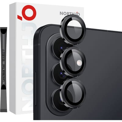 Northjo Samsung Galaxy S26 Camera Protector Rings Zwart