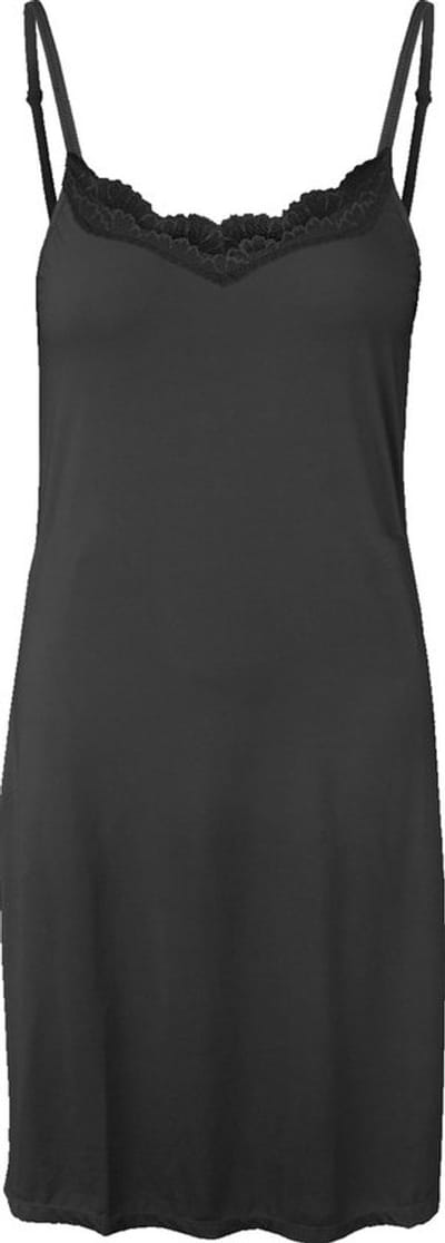 Gaubert Onderjurk / Slipdress - Spaghetti bandjes - Kanten gladde onderjurk - Wit - Zwart - Beige - Kant - L