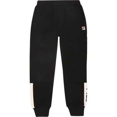 FILA Unisex Desana Regular Blocked Sweatpants Black Size: 86/92 | Trousers Outlet | Unisex | Zwart