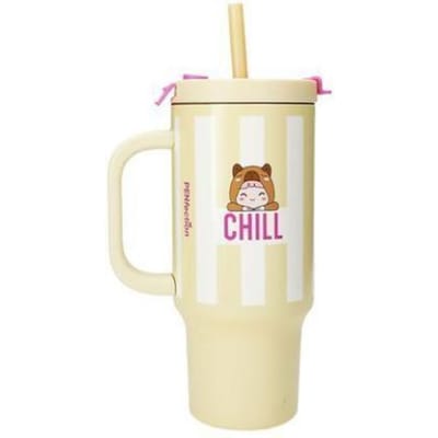 Depesche PENfection To Go beker met rietje CHILL Drinkflessen