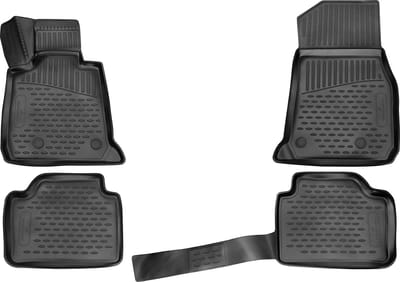 Walser Rubberen Voetmatten XTR geschikt voor BMW 3 Touring (F31) 07/2012 - 06/2019