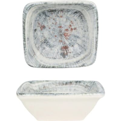 Bonna Serveerschaal - Odette - Porselein - 8x8.5 cm - set van 2