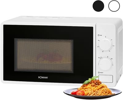 Magnetron met oven - Compacte oven - Snel maaltijden - 6 vermogensstanden - 20 liter inhoud - Wit