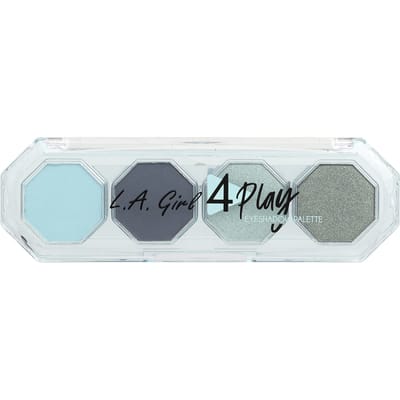 LA. Meisje, 4-Play Oogschaduw Palette, GES231 All Nighter, 3.2g (0,11 oz) white