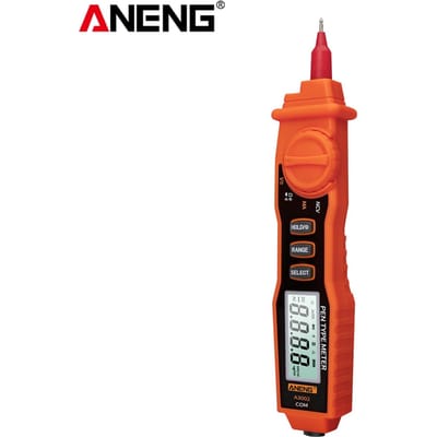 ANENG A3002 Pen Multimeter 4000 Counts Digitale Multimeter Pen Contactloze Handheld Tester AC/DC oranje