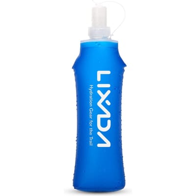Lixada 500ml Outdoor Water Drinkfles Zachte Opvouwbare Fles BPA Vrij voor Hardlopen Wandelen Fietsen 1 pc