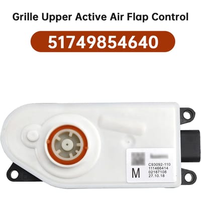 Grille Supérieure Contrôle Actif des Volets d'Air pour BMW G30 G32 G12 51749854640 white