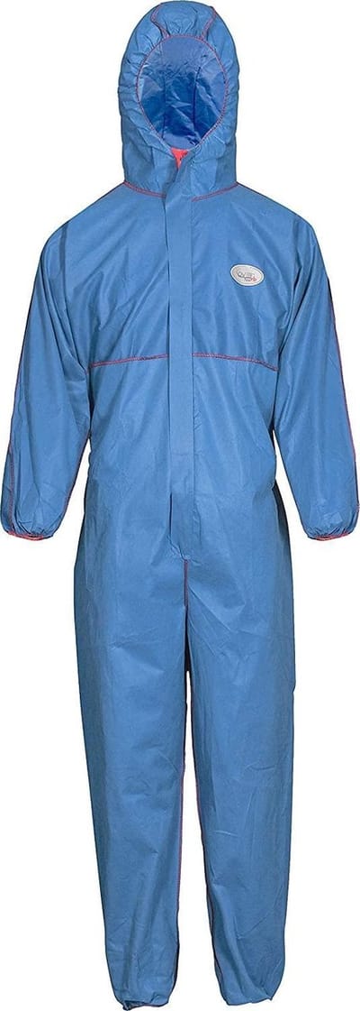 ASATEX beschermoverall CoverTexFR® C-3FR blauw maat XL - C-3FR/XL