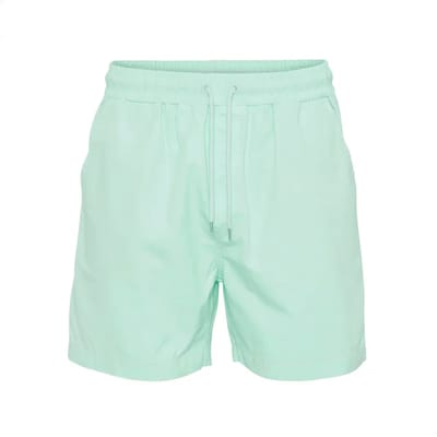 Twill Short broek Colorful Standard Organic light aqua