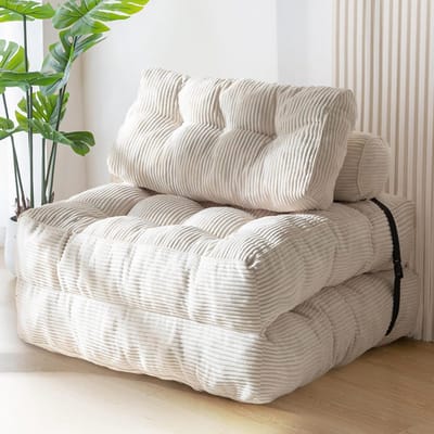 Comfortabele Slaapstoel - Slaapbank 1 persoons - Slaapfauteuil - Woonstoel