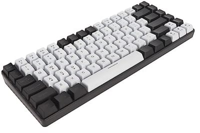 Mini Draagbaar Mechanisch Toetsenbord met RGB Verlichting - Ergonomisch en Stil