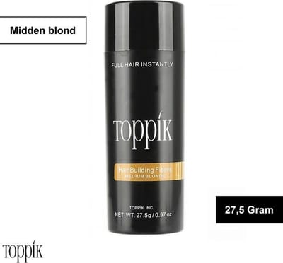 Haargroei vezels Toppik Hair Building Fibers - 27,5 gram - Blond