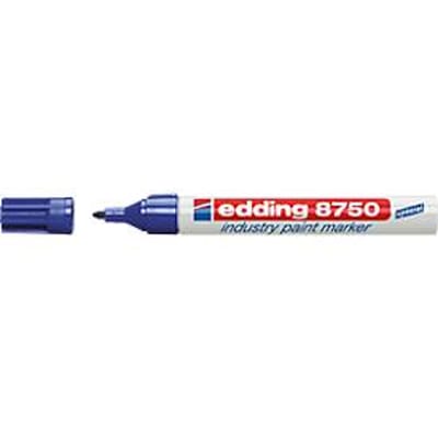 Paintmarker edding 8750 industrie 2-4mm blauw | 10 stuks