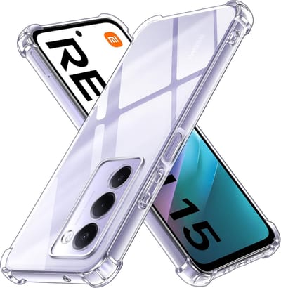 Hoesje geschikt voor Xiaomi Redmi 15 4G / 5G backcover Shockproof siliconen Transparant