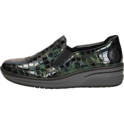 Rieker Instappers - Dames - Groen - Maat:36