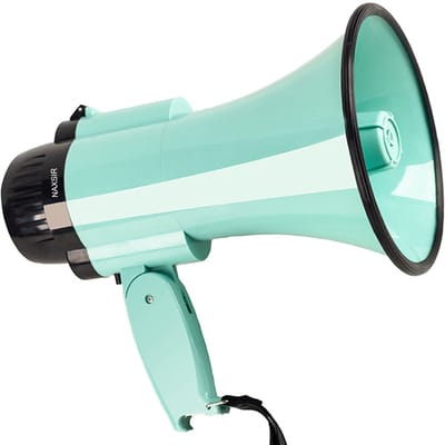 NAXSIR - Versterker- luidspreker, speaker, opnamefunctie van 240 seconden