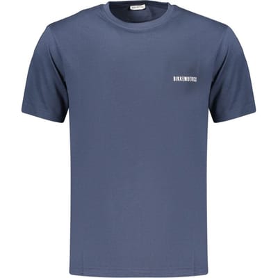 Bikkembergs Blauw Katoenen Heren T-Shirt