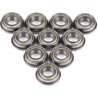 10 stuks F688ZZ Metaal Staal Dubbel Afgeschermd Flenskogellagers 8*16*5mm Voor Motor