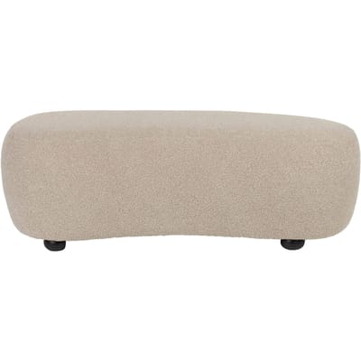 Housecraft Living Noxx Hocker Teddy stof Beige