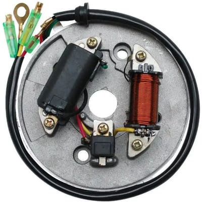 ontstekingsstator p2r voor bromfiets mbk 50 51 vóór 2020 4 draden / elektronica nieuw