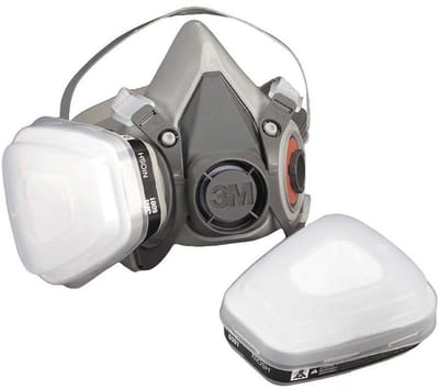 Herbruikbaar halfmasker voor adembescherming, maat S, lichtgewicht en comfortabel