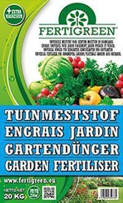 NPK 9 - 7 - 14 (+3MgO + 18SO3)  Fertigreen Tuinmeststof 20KG - 250m2 allround kunstmest